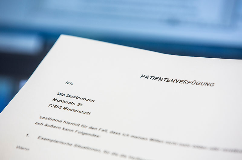 Patientenverfügung